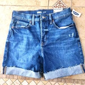 Old Navy Women's Blue Denim Shorts
